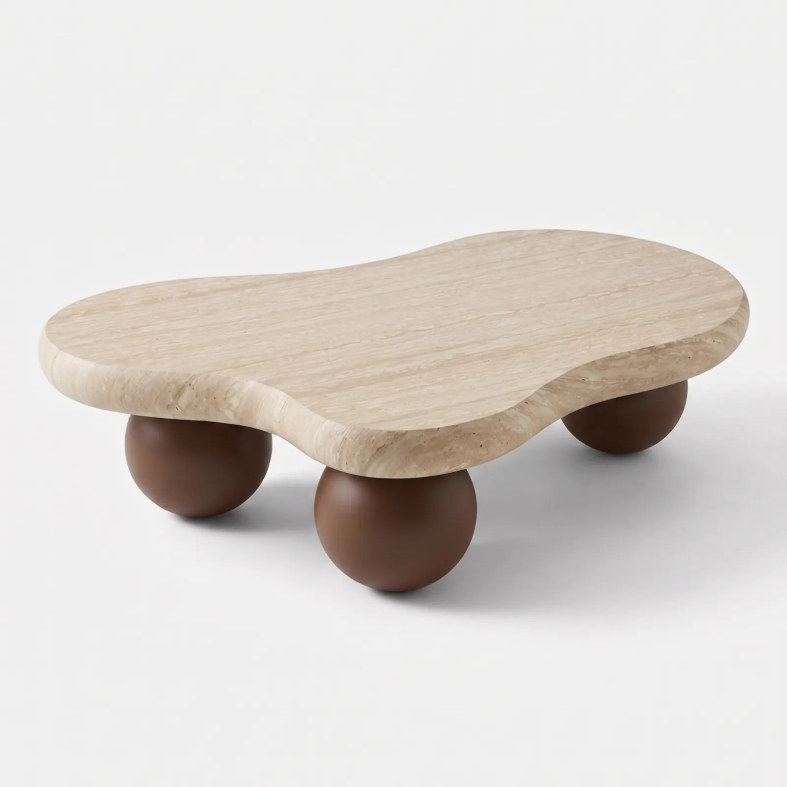 Irregular Cloud Coffee Table with Spherical Legs product view 5