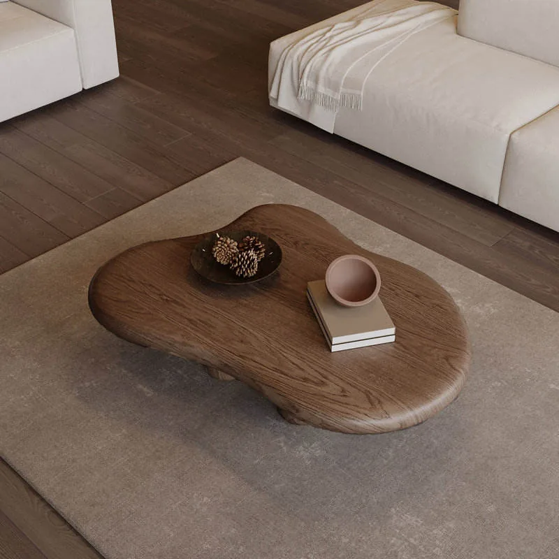 Organic Solid Wood Cloud Coffee Table product view 2