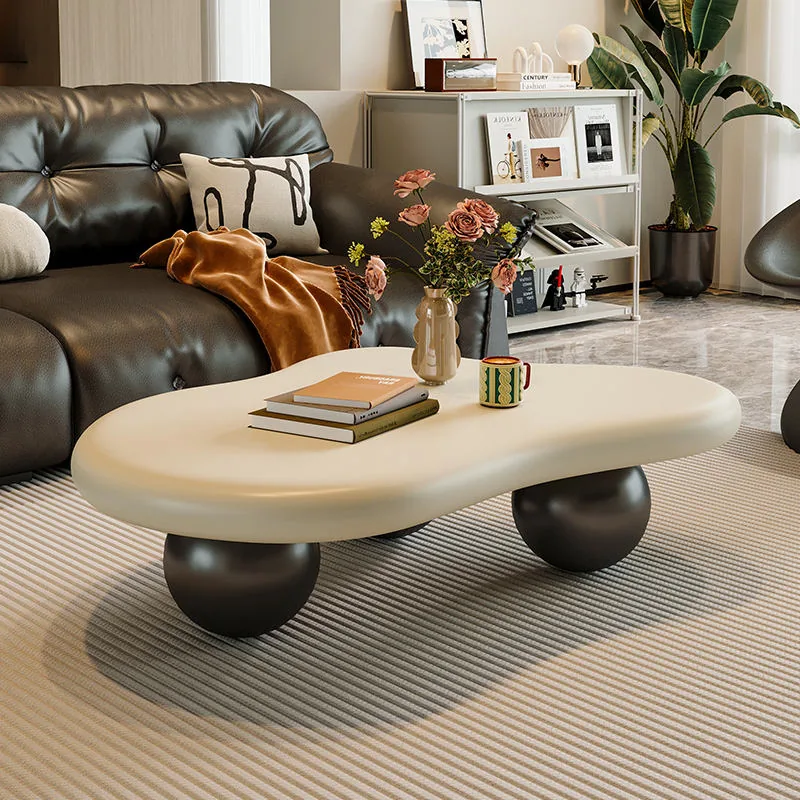 Organic Solid Wood Cloud Coffee Table product view 3