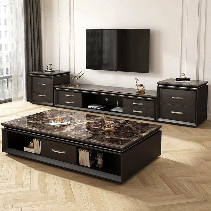Extendable Coffee Table & TV Stand Set