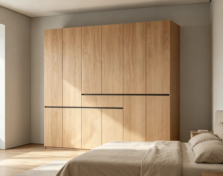 Modular Wood Wardrobe for Hotel Guestrooms