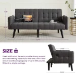 Dimensions: 62.99 in wide, 33.09 in deep, 9.44 in legs