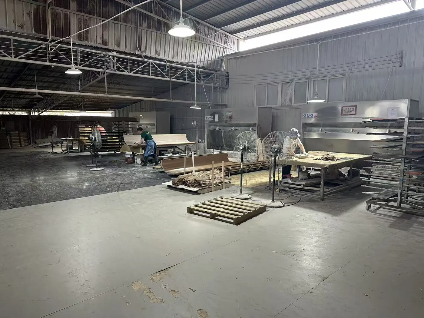 Surface preparation and sanding area