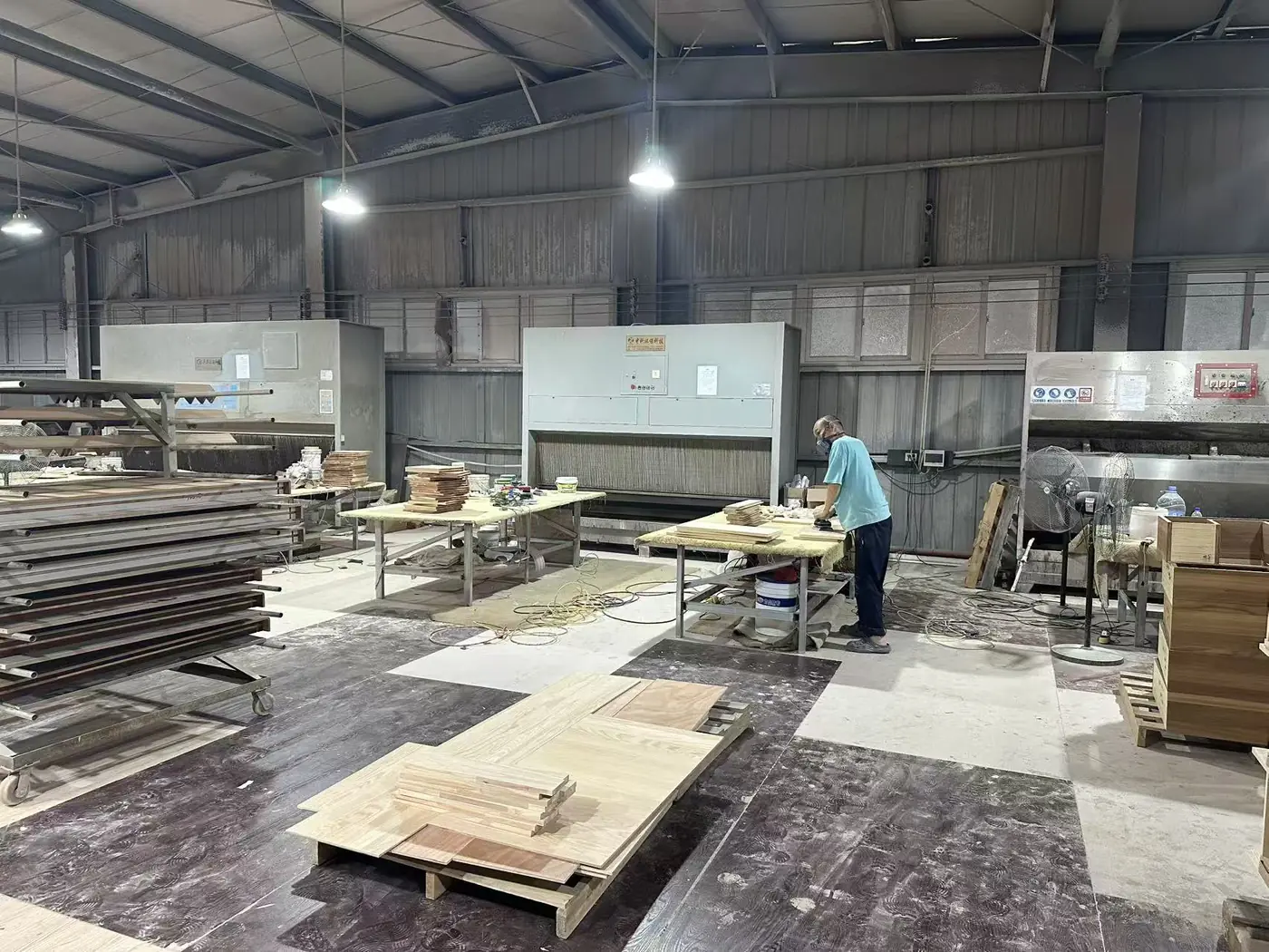 Panel assembly and inspection workstations